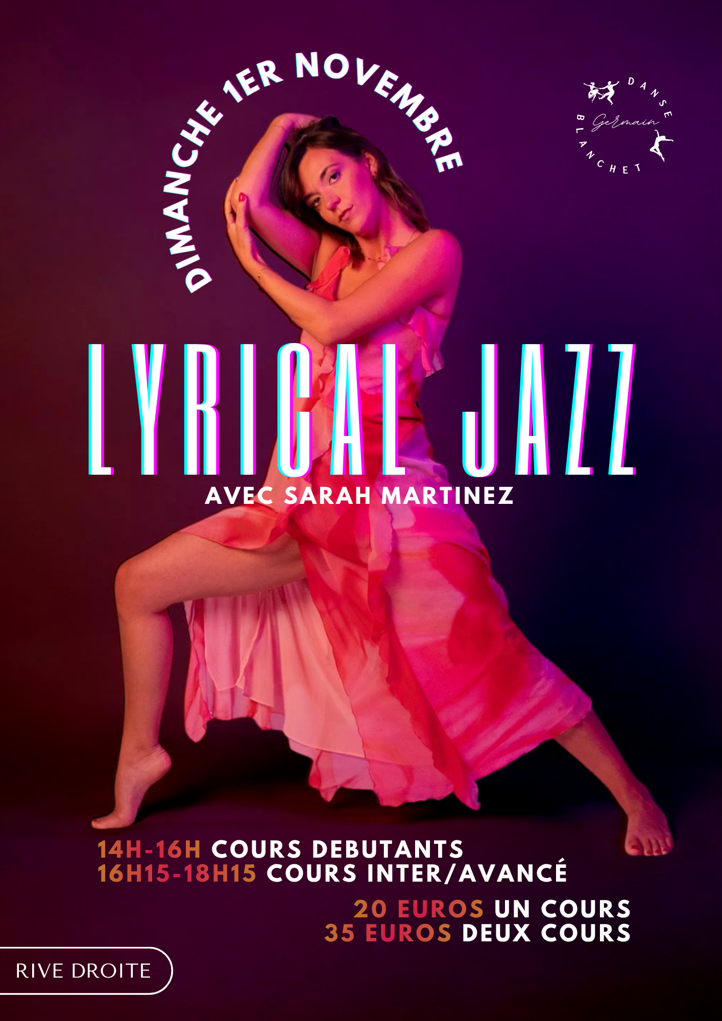 Stage Lyrical Jazz avec Sarah